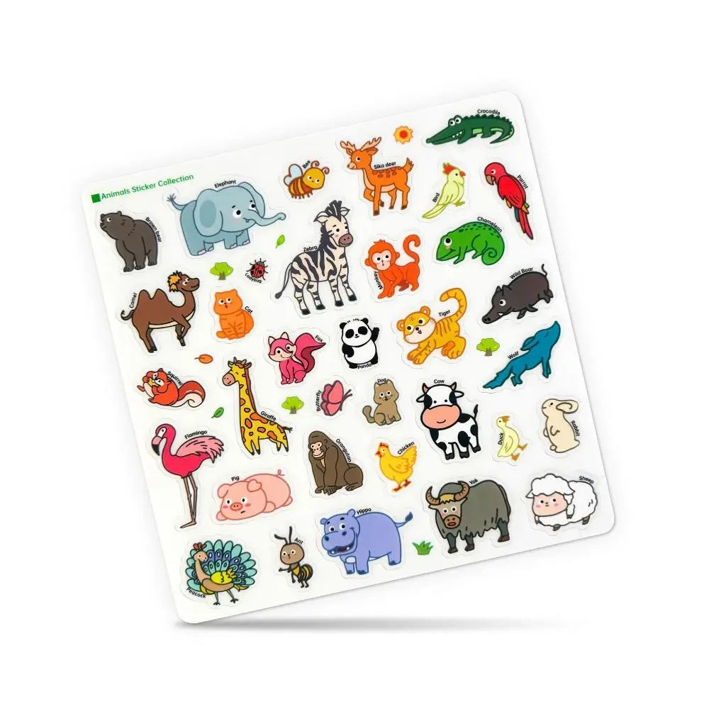 Educational Jelly Sticker Books