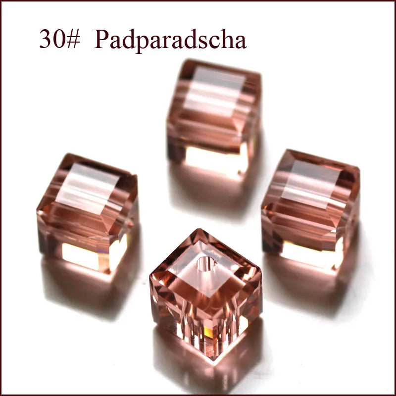 cube beads crystal