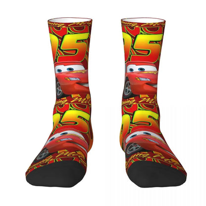 Race Lightning Mcqueen socks