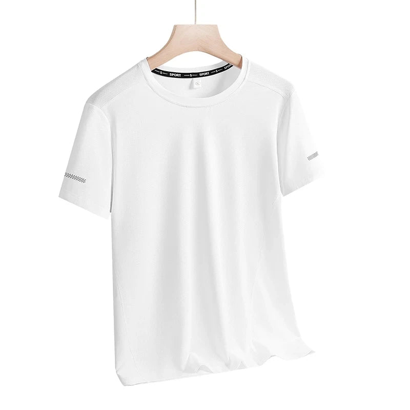 9xl Large Plus Size Quick Dry Short Sleeve T Shirt