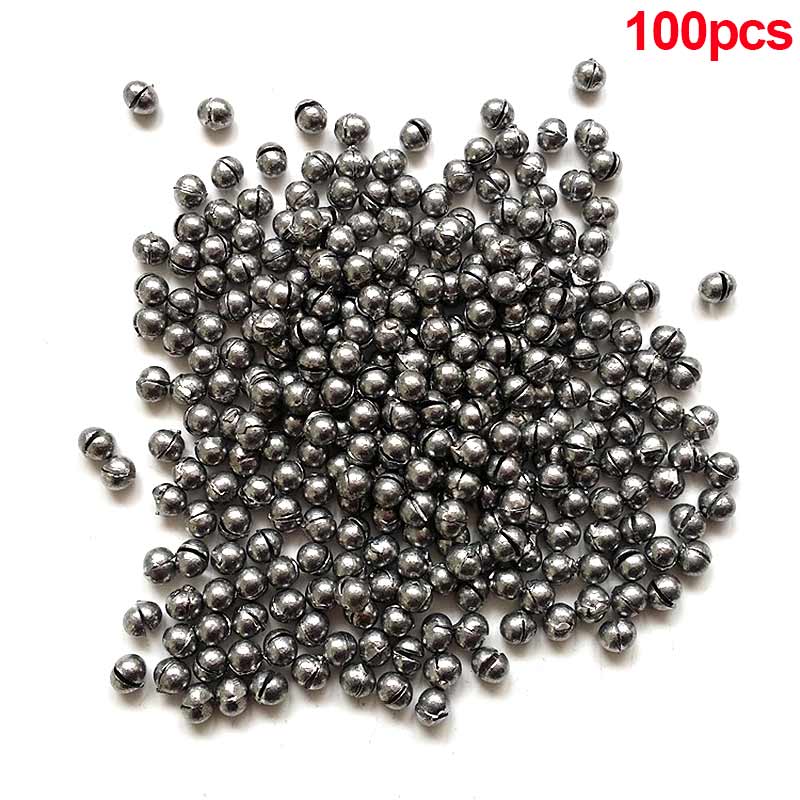 100pcs 0.5g Round Split sinkers