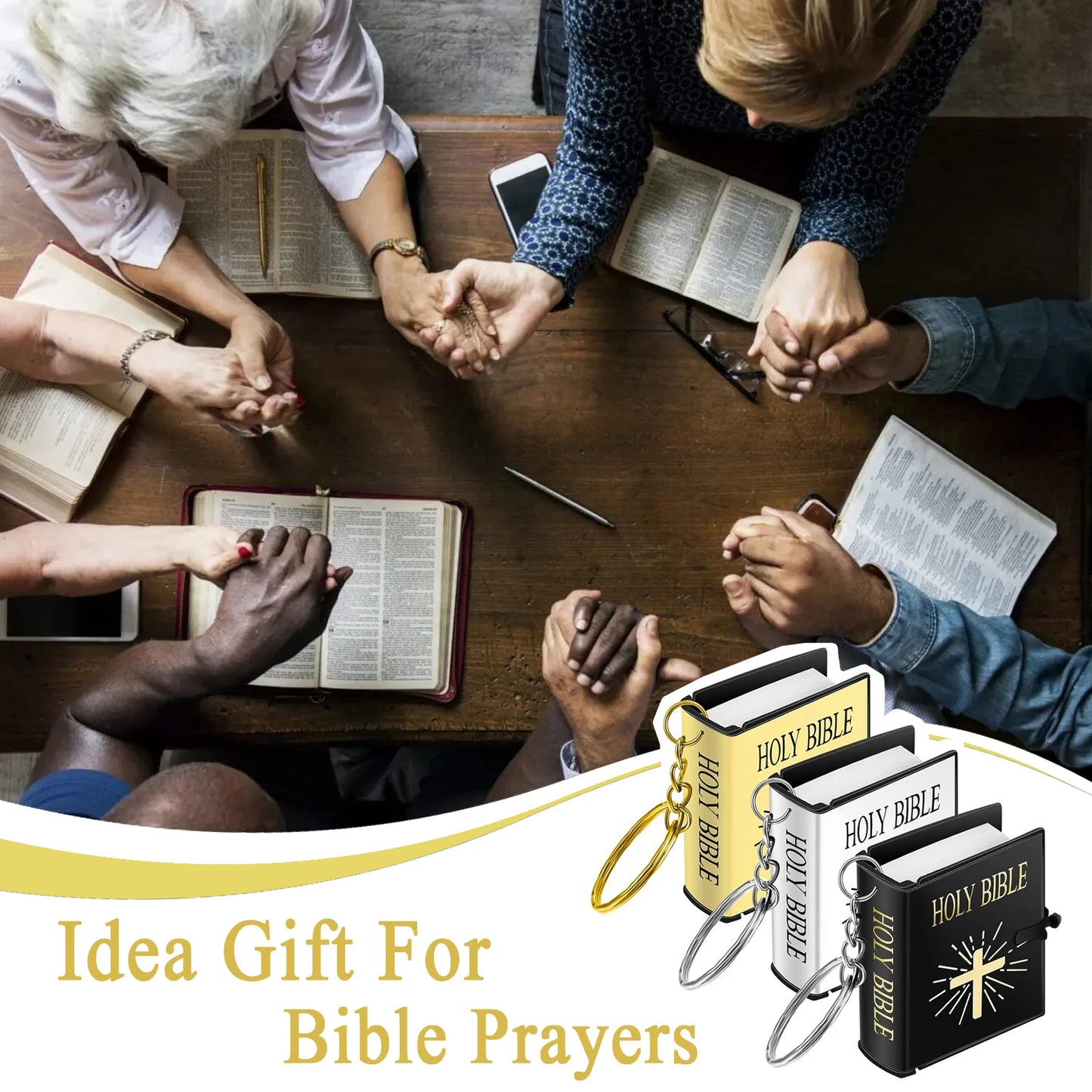 HOLY BIBLE Keychains