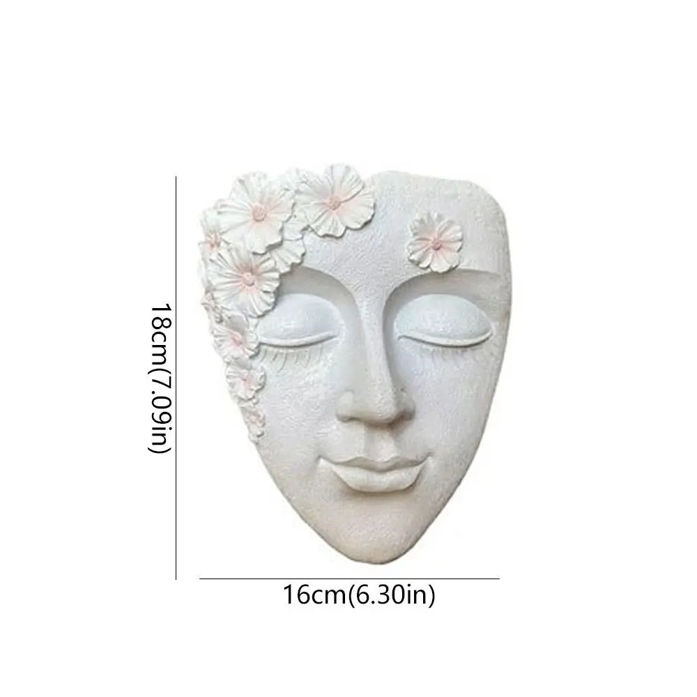 Funny Face Sculpture Planter