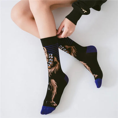 1 pair Autumn Winter Anime Socks
