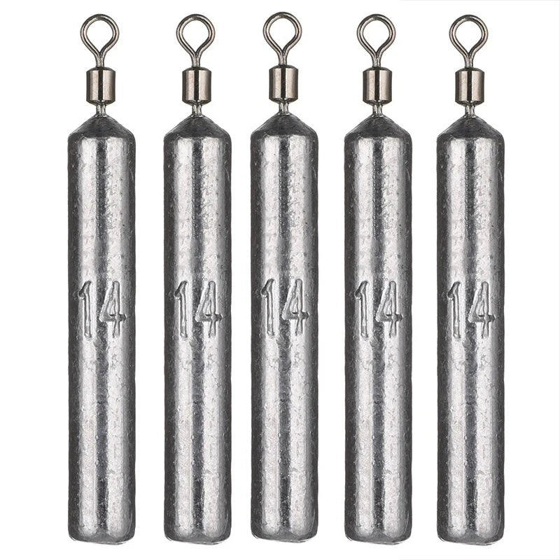 5pcs/lot 3.5g 5g 7g 10g 14g 20g Fishing Weight Sinker Weights