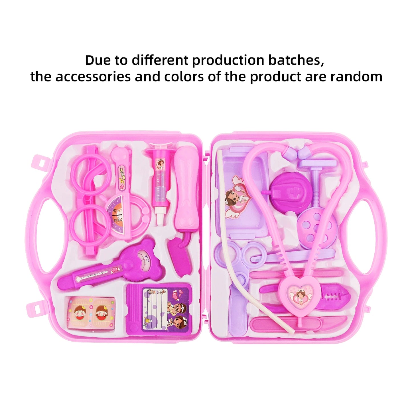 Children's simulation medical tool set box,