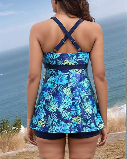 Bikini Two-Piece Swimsuit Women's Large Size