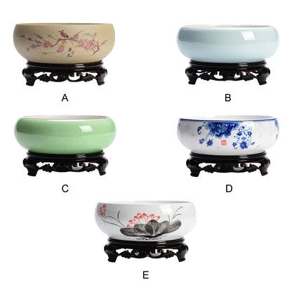 Elegant Bowl Planter Decor Lotus Bowls For Balcony Garden Lotus Bowls