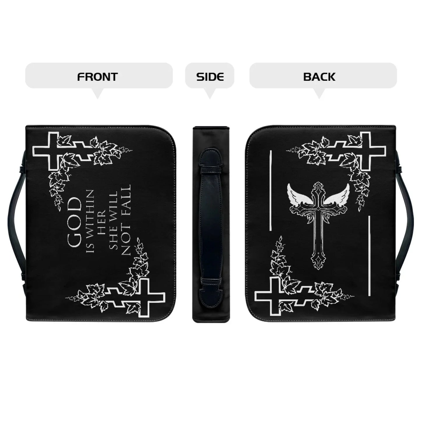 Custom Your Image Print Leather Bible Bag