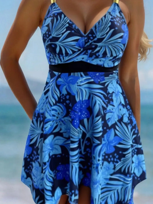 Bikini Two-Piece Swimsuit Women's Large Size