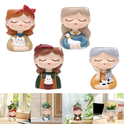 Planter Pot Farmhouse Plant