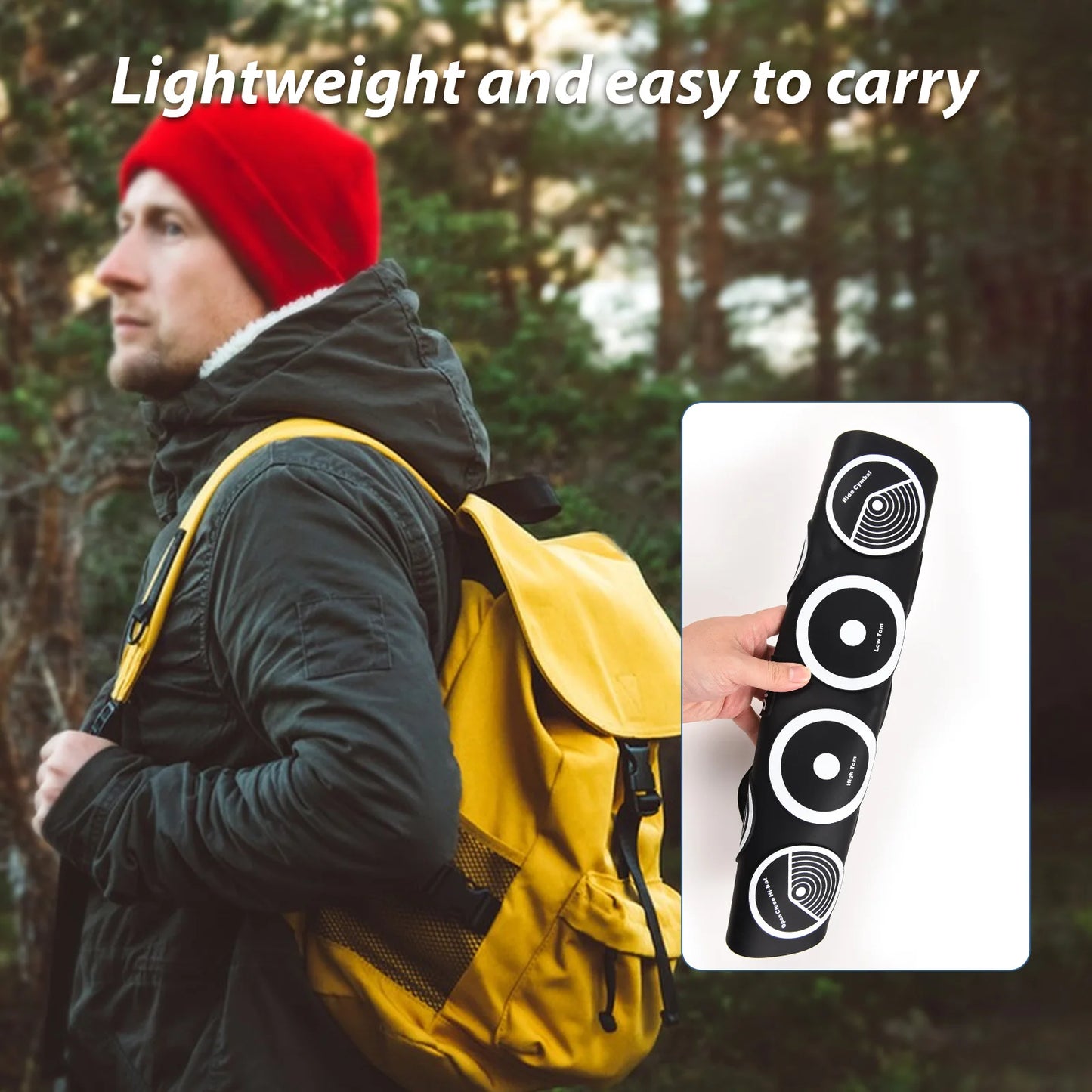 Electronic Drum Set Hand Roll