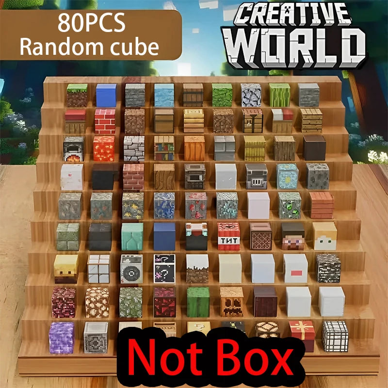 Magnetic Building Blocks Mine World Cube