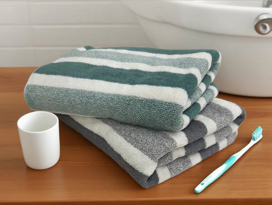 1-pack thick bath towel, strong water absorption and quick drying,