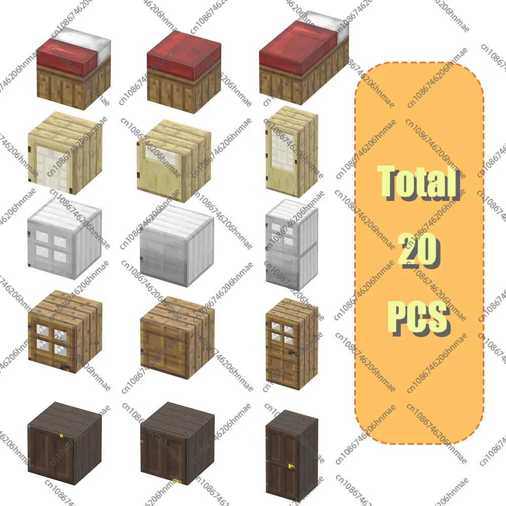 Minecraft 3-D box magnetic