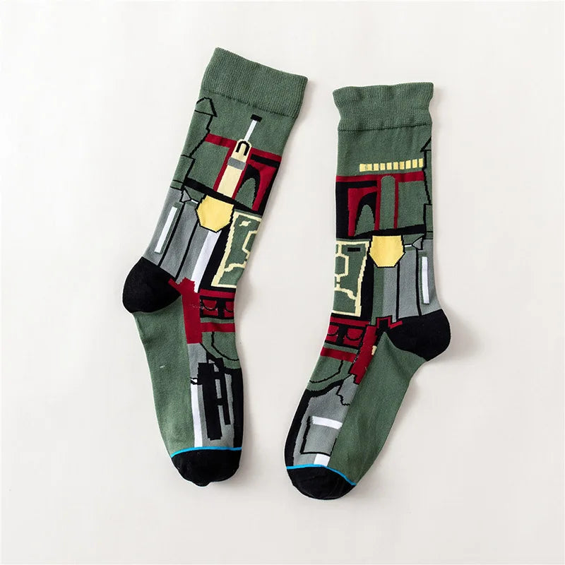 1 pair Autumn Winter Anime Socks