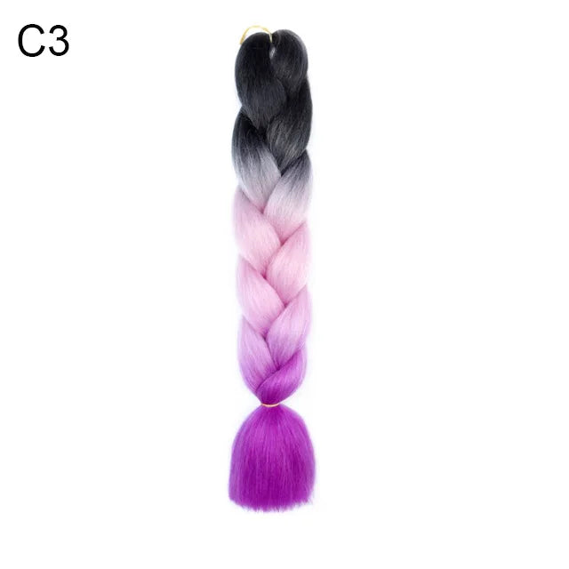 24Inch Synthetic Braiding Hair Extens