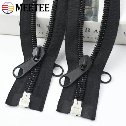 80-300cm Black 10# Nylon Zippers