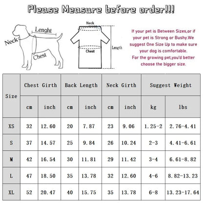 Small Dogs Coats Chihuahua