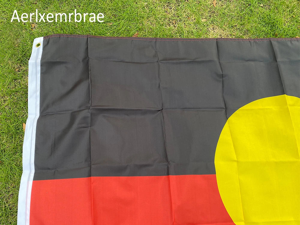 90x150cm Australian Aboriginal Flag