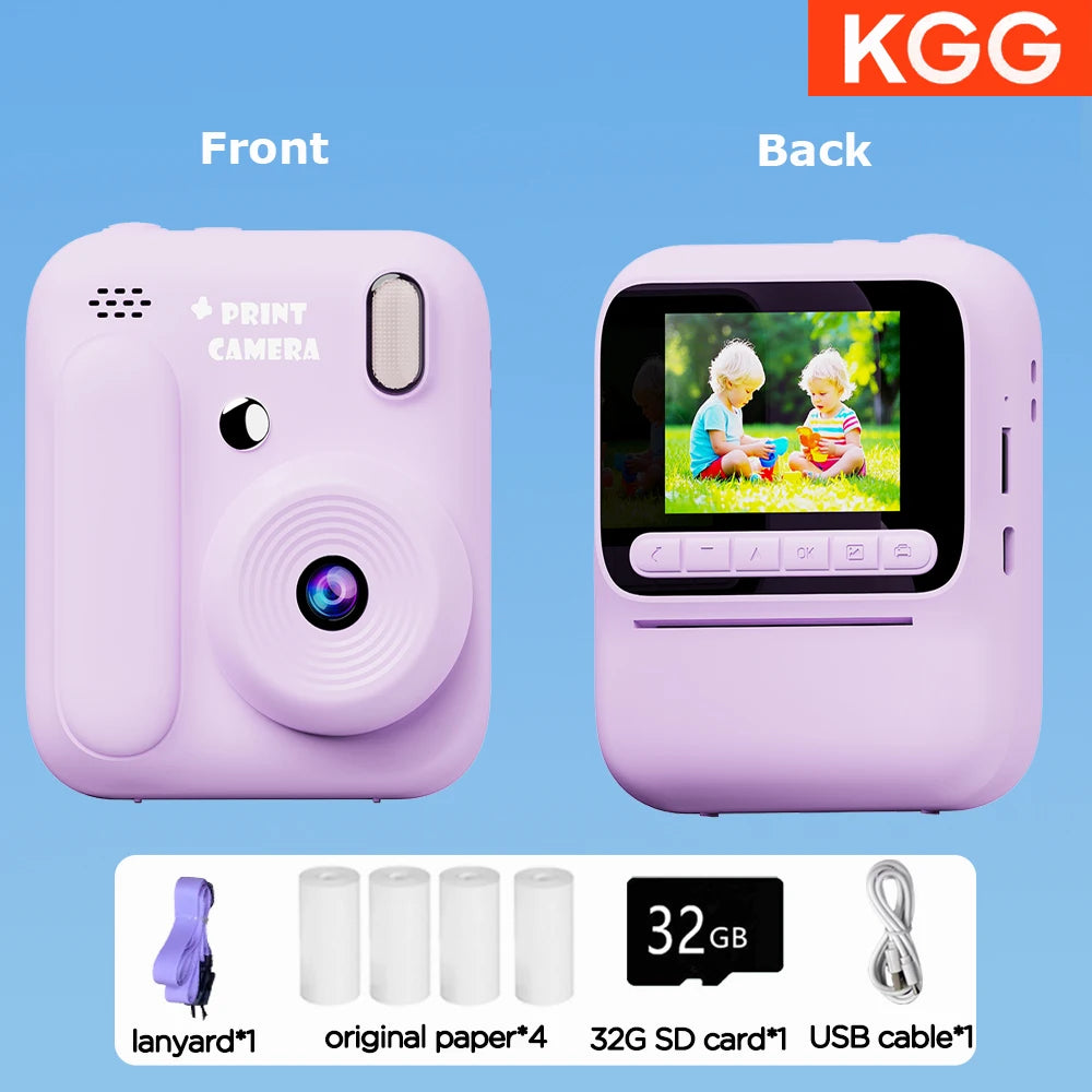 Camera  Kids Instant Camera 32GB
