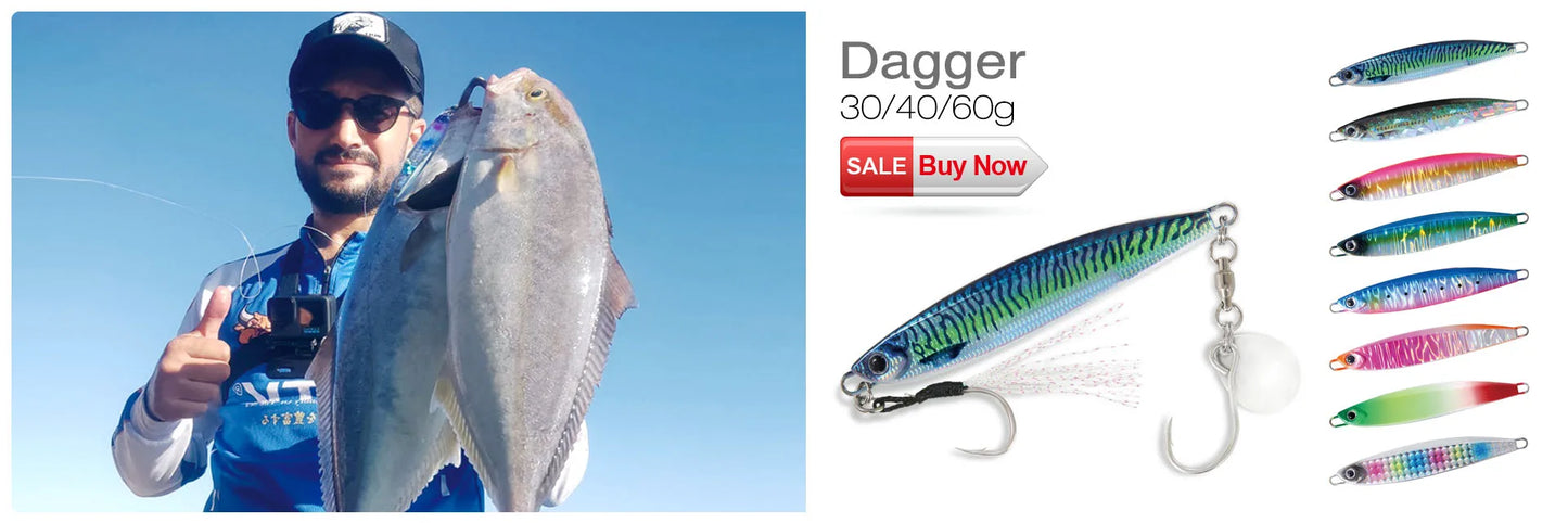 Glow Fishing Lure Casting Tuna15g30g40g60g Slow Pitch Jig Sea Bass