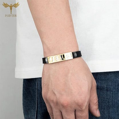 JESUS Silicone Bracelets JESUS LOVES YOU