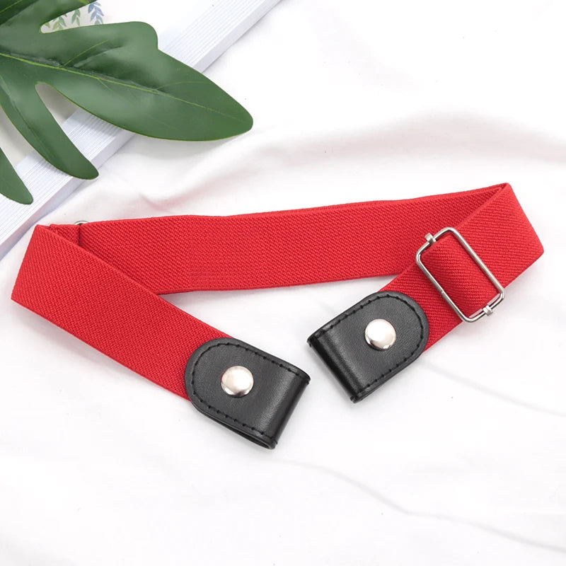 Adjustable Buckle-Free Belt for Women