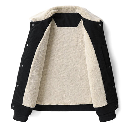 L-8XL Plus Size Winter Men's Corduroy coat