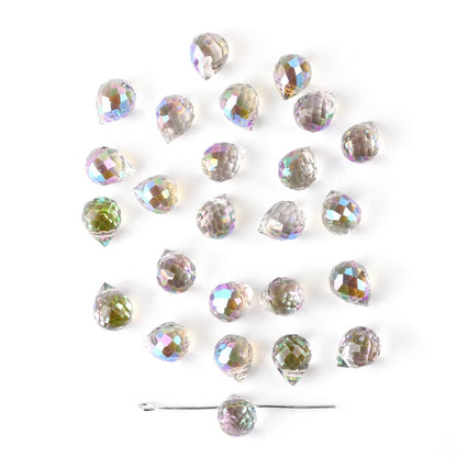 Water Drop  Crystal Glass Beads Czech