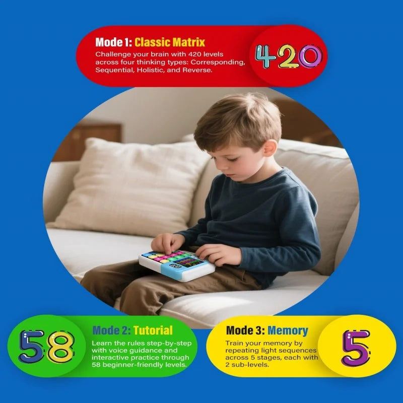 Logical Thinking Puzzle Memory Game For Kids