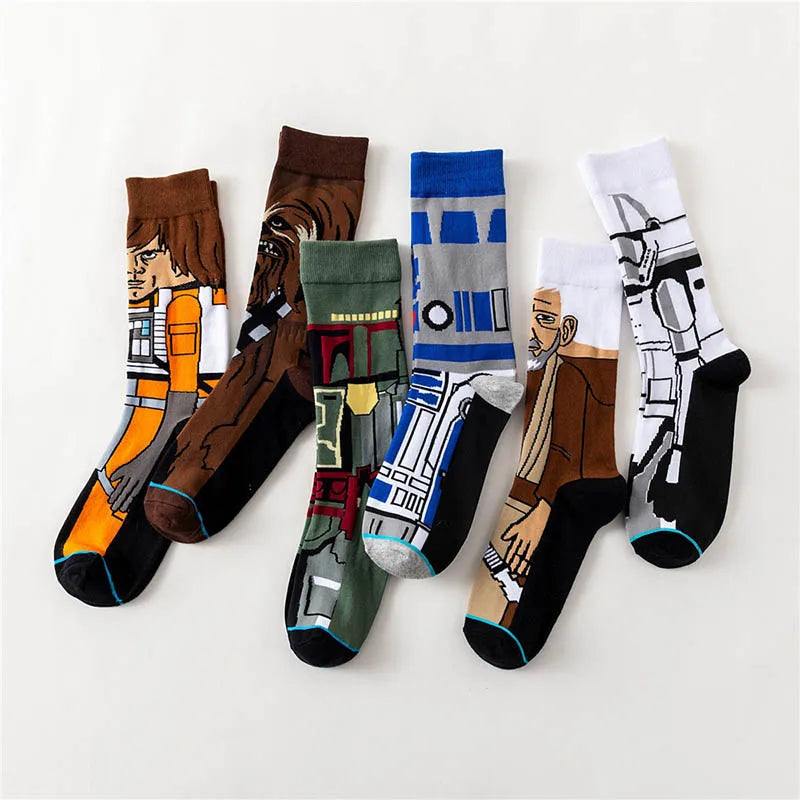 1 pair Autumn Winter Anime Socks