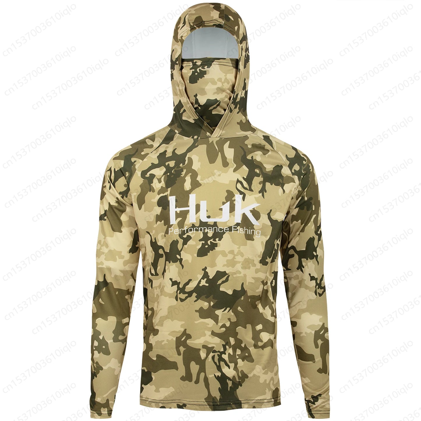 Fishing Shirts Men Long Sleeve Hooded Fishing Wear