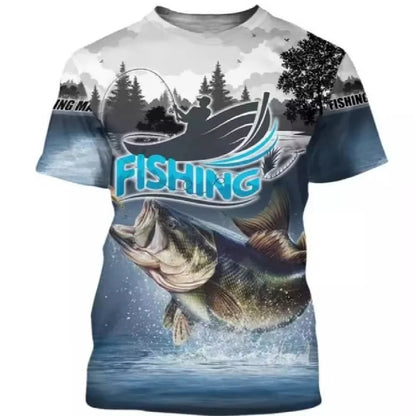 T-shirts For Men Carp Fishing