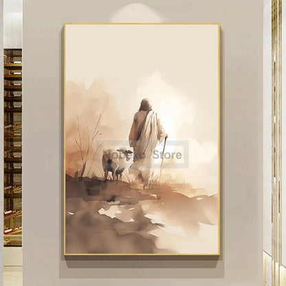 Modern Christian Jesus canvas