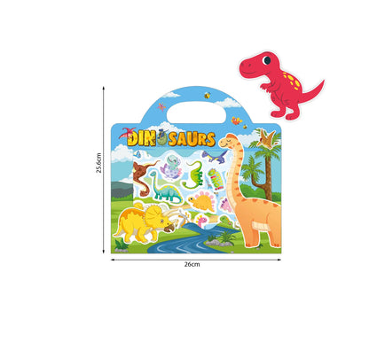 New Children Reusable Scene Cute Stickers