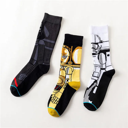 1 pair Autumn Winter Anime Socks
