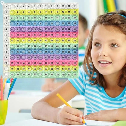 12x12 Multiplication  Silicone Fidget Toy
