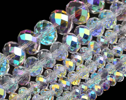 Austrian Crystal White glass beads