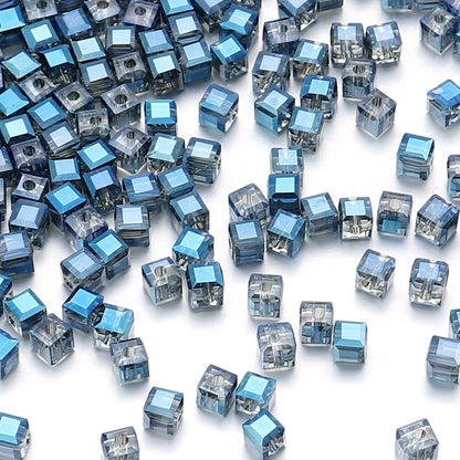 50pcs Glass Crystal Beads