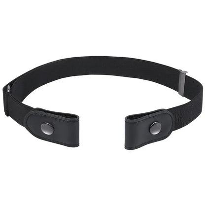 ,No Buckle Stretch Elastic Waist Belt For Women/Men