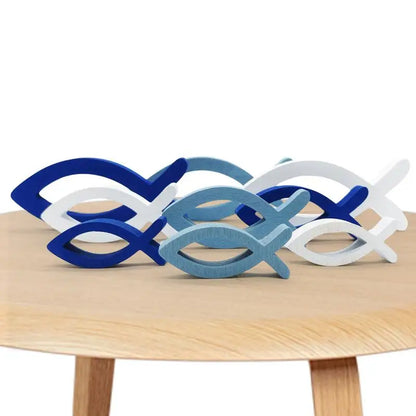 Wooden Fish Wall Art decor