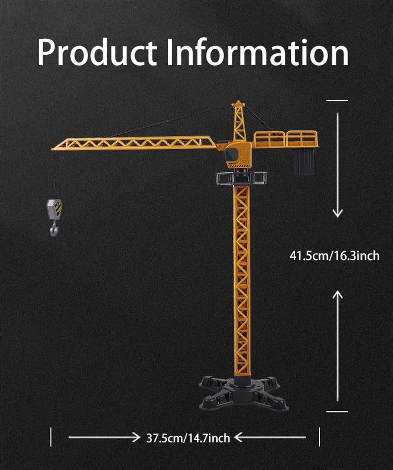 Alloy Tractor Kids Excavator Bulldozer Miniature crane
