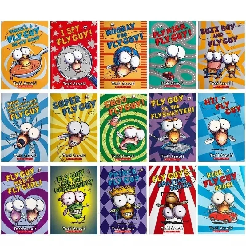 15 Books /  fly guy .Set English Usborne Books for Children Kids Picture Books