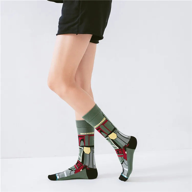 1 pair Autumn Winter Anime Socks