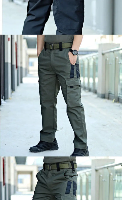 New Tactical Work Pants Men Outdoor Cargo Trousers Multi-pocket