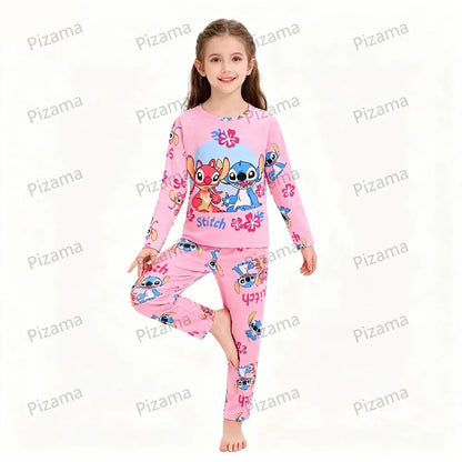 Girls Pajamas Sets Sleepwear Hello Kitty