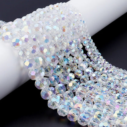 4/6/8/10mm AB Color Crystal Round Glass beads