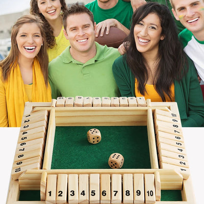 Shut The Box Dice Board Game