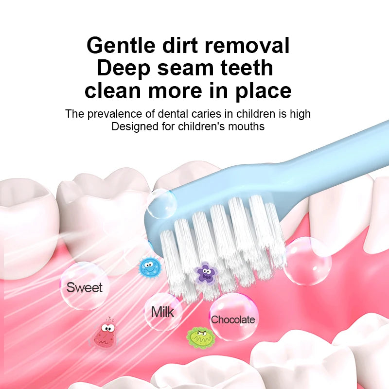 4/10 pcs Children's soft bristled toothbrush